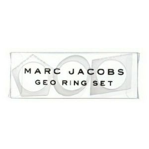 NIB marc jacobs geo ring set